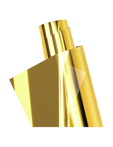 Vinilo de Transferencia de Calor Dorado 31.5 x 183 cm para Cricut