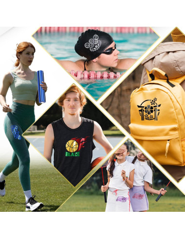 Vinilo de Transferencia de Calor Dorado 31.5 x 183 cm para Cricut