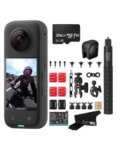 Cámara de Acción 360 Insta360 X3 - 5.7K HDR, 72MP, 256GB