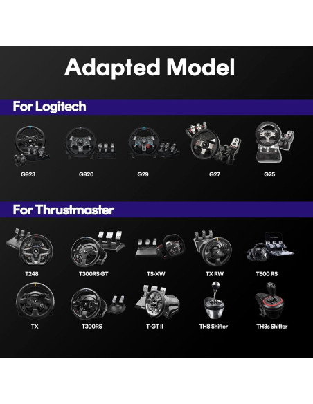 Cockpit de Simulador de Carreras DIWANGUS con Soporte Plegable para TV 24-49"