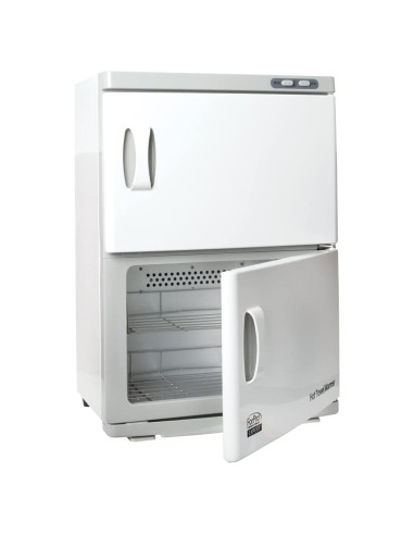 Calentador de Toallas Doble ForPro 46L Blanco, 48 Toallas