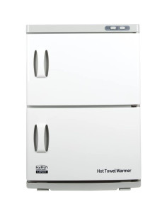 Calentador de Toallas Doble ForPro 46L Blanco, 48 Toallas 2