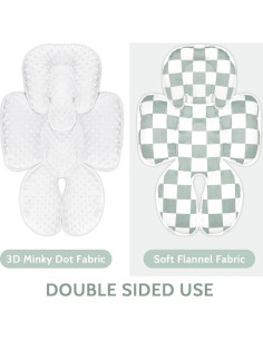 Inserto para Asiento de Auto DILIMI para Bebés Ajustable 2