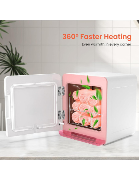 Armario Calentador de Toallas TASALON 8L 160W Spa y Hogar