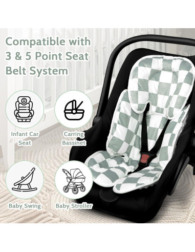 Inserto para Asiento de Auto DILIMI para Bebés Ajustable