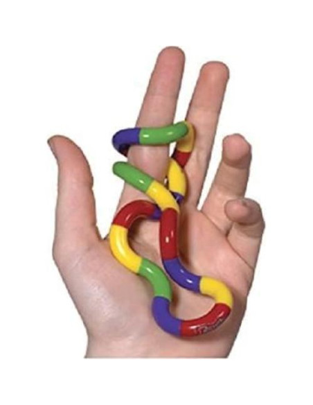 Paquete de 4 Juguetes Fidget Tangle Twister y Rompecabezas