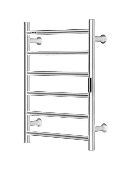 Soporte Calentador de Toallas VEVOR 6 Barras Acero Inoxidable