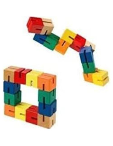 Paquete de 4 Juguetes Fidget Tangle Twister y Rompecabezas