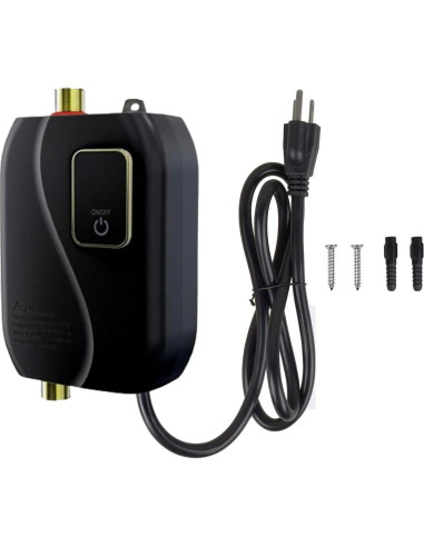 Calentador de Agua Eléctrico WQV 3000W Instantáneo Bajo Fregadero