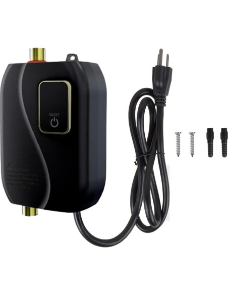 Calentador de Agua Eléctrico WQV 3000W Instantáneo Bajo Fregadero