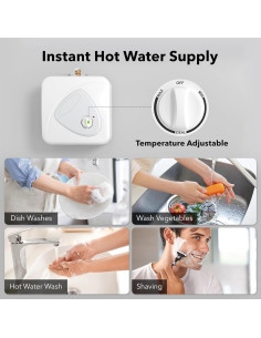 Calentador de Agua Eléctrico BN-LINK 2.7 Galones 1440W 2