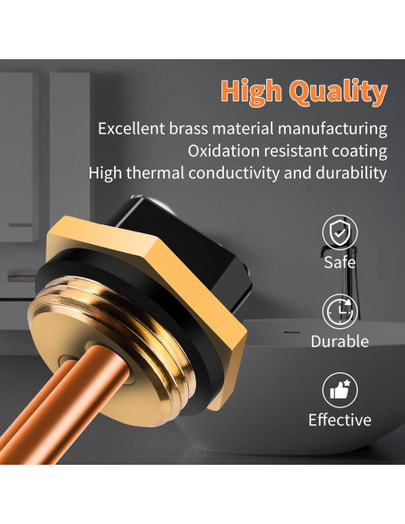 Elemento Calentador de Agua Dgqtrx HE 90240 240V 9000W