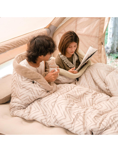 Saco de Dormir Doble Naturehike Sammy Verde 210x80 cm