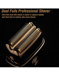 Afeitadora eléctrica Aesfee AF-8058N para hombres - Doble lámina, recargable USB-C, a prueba de agua 2