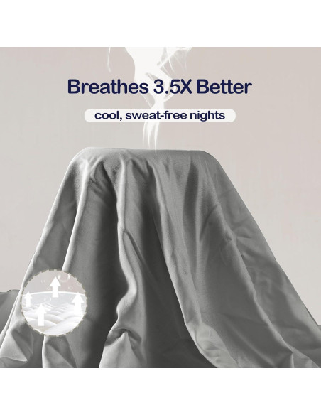 Sábana Plana Completa Tensoboo 100% Viscosa de Bambú Gris