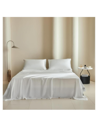 Juego de Sábanas Individual 100% Tencel Eucalipto Simple&Opulence
