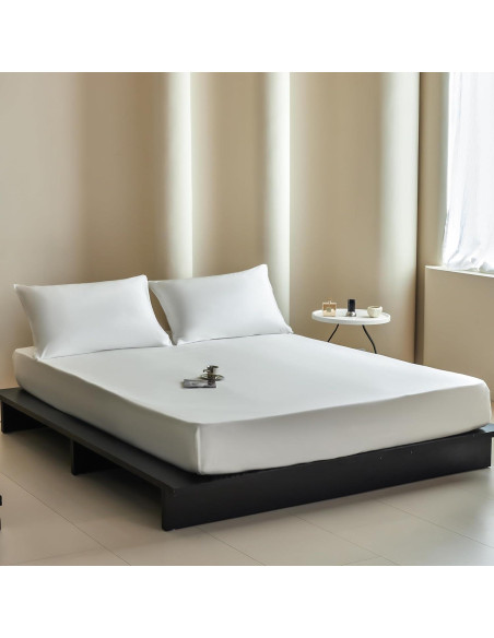 Juego de Sábanas Individual 100% Tencel Eucalipto Simple&Opulence