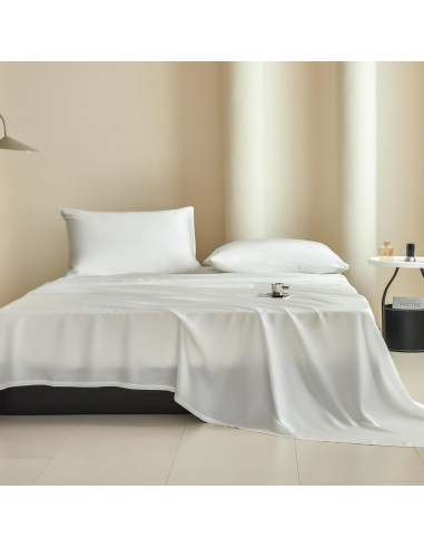 Juego de Sábanas Individual 100% Tencel Eucalipto Simple&Opulence