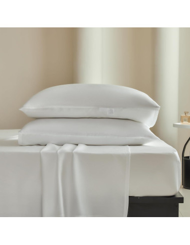 Juego de Sábanas Individual 100% Tencel Eucalipto Simple&Opulence