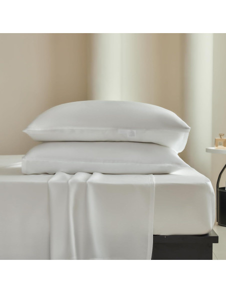 Juego de Sábanas Individual 100% Tencel Eucalipto Simple&Opulence