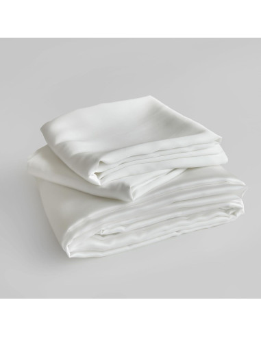 Juego de Sábanas Individual 100% Tencel Eucalipto Simple&Opulence