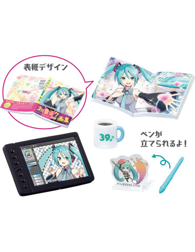 Re-Ment Miku Miku Room Blind Box - Miniaturas Coleccionables