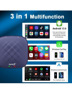 Adaptador Inalámbrico CarPlay Ai Box Carlinkit Android 13.0 2