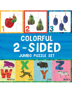 Rompecabezas de Piso 2 Lados Eric Carle ABC 123 3.05m 2