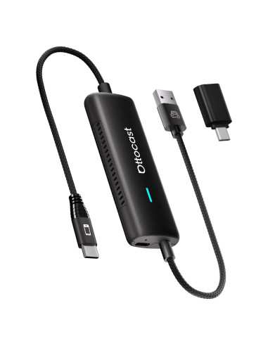 Ottocast Mirror Touch - Adaptador Inalámbrico CarPlay 207g