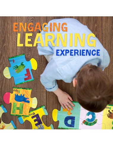 Rompecabezas de Piso 2 Lados Eric Carle ABC 123 3.05m