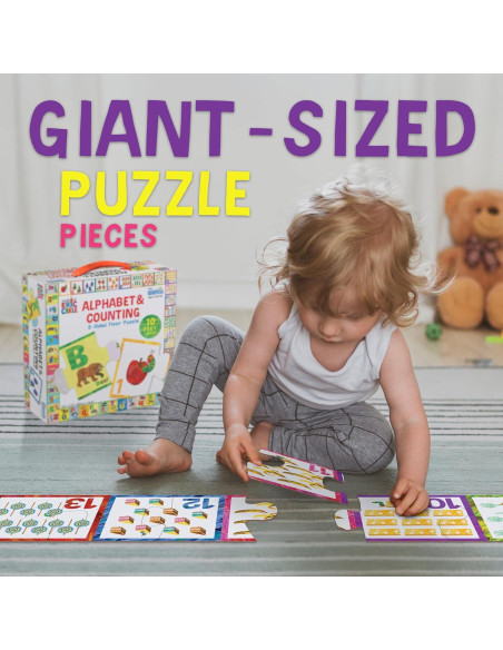 Rompecabezas de Piso 2 Lados Eric Carle ABC 123 3.05m