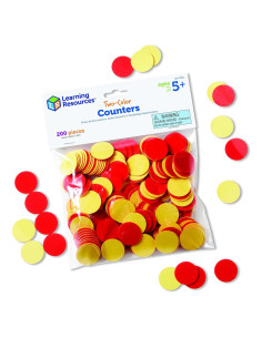 Contadores de Dos Colores Recursos de Aprendizaje - 200 Piezas