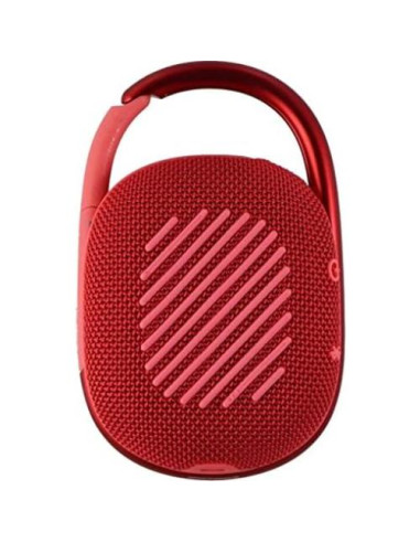 Altavoz Bluetooth JBL Clip 4 Impermeable Rojo con Funda Megen