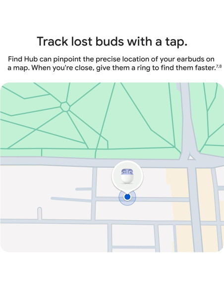 Auriculares Inalámbricos Google Pixel Buds 2a - Iris - Cancelación de Ruido