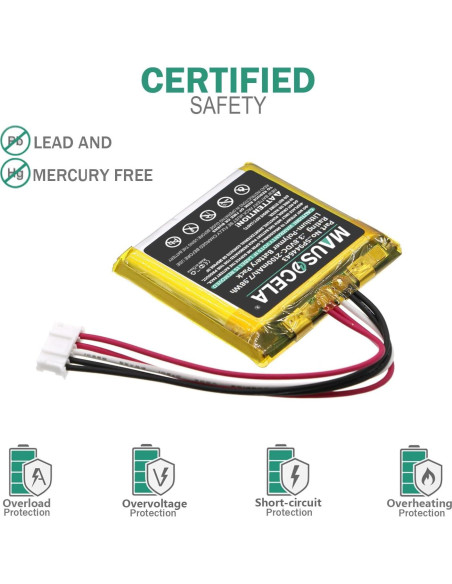 Batería de Reemplazo 2100mAh Mausocela para Ultimate Ears