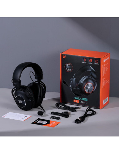 Auriculares Gaming Inalámbricos BIGBIG WON HALO PRO 35H