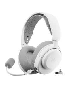 Auriculares Gaming Inalámbricos SteelSeries Arctis Nova 3X - 40h Batería - Bluetooth y 2.4GHz - Blanco