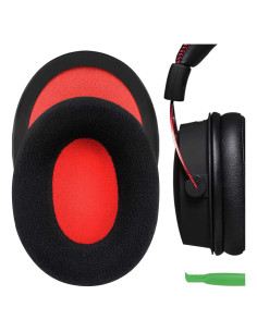 Almohadillas de Repuesto Geekria Velour para Auriculares HyperX Cloud
