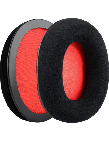 Almohadillas de Repuesto Geekria Velour para Auriculares HyperX Cloud
