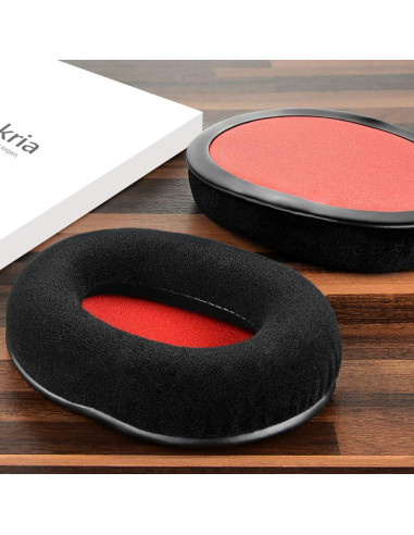 Almohadillas de Repuesto Geekria Velour para Auriculares HyperX Cloud