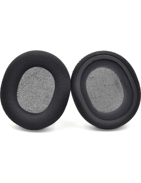 Almohadillas de Reemplazo Defean para SteelSeries Arctis 1/3/5/7/9 - Negro