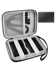 Funda de Transporte para SSD Samsung T7 y T7 Touch - Negra