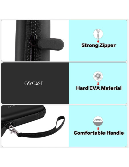 Funda de Transporte para SSD Samsung T7 y T7 Touch - Negra