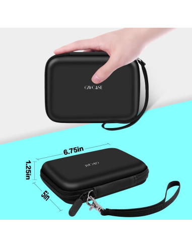 Funda de Transporte para SSD Samsung T7 y T7 Touch - Negra