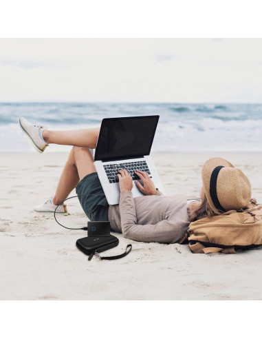 Funda de Transporte para SSD Samsung T7 y T7 Touch - Negra