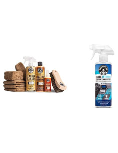 Kit de Cuidado de Cuero Chemical Guys con Accesorios
