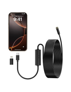 Endoscopio ILIHOME HD 1080P 5m con Luz LED Ajustable