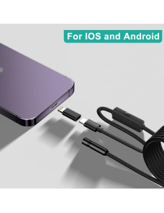 Endoscopio ILIHOME HD 1080P 5m con Luz LED Ajustable 2