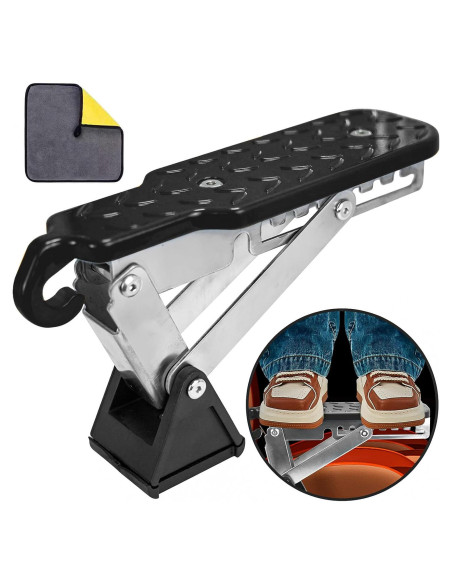 Escalón de puerta de coche SYMI SMMR universal negro 0.45 kg