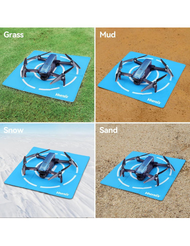 Plataforma de Aterrizaje Plegable Veeniix V11MINI 42.8cm Antideslizante